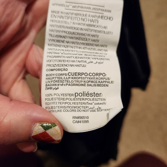 Under Armour Men's Black V-neck Tech Tee, Size Small - Picture 5 of 5